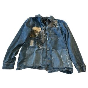 Vans denim patch oversized jacket
